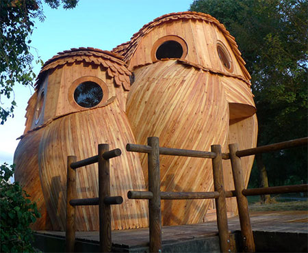 Owl Shaped Cabin