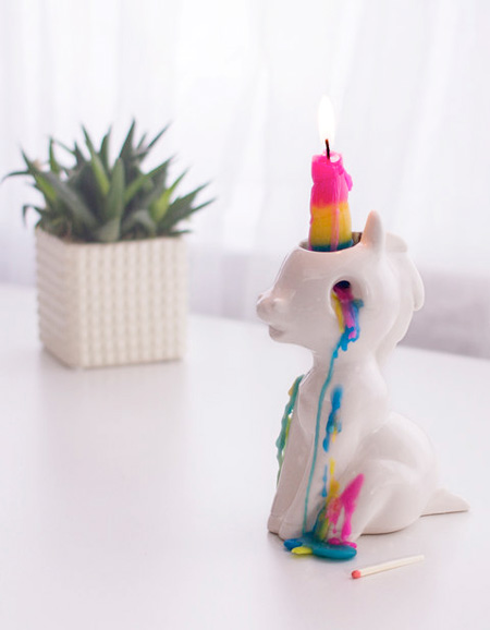 Unicorn Candle