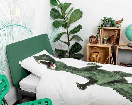 Dinosaur Rex Bed Sheets