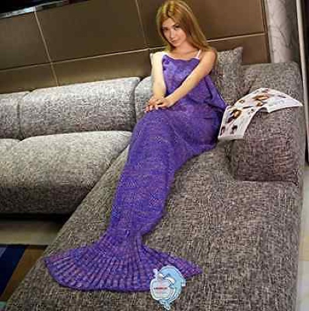 LAGHCAT Mermaid Tail Blanket