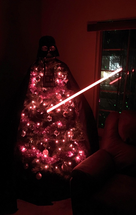 Star Wars Darth Vader Christmas Tree