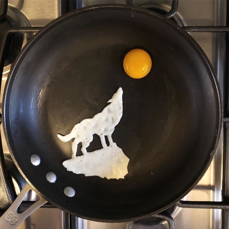 Fried Egg Art