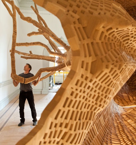 John Grade Giant Tree Sculpture