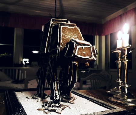 Gingerbread AT-AT Walker