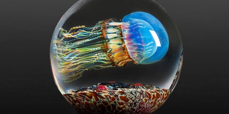 Jellyfish Made of Glass