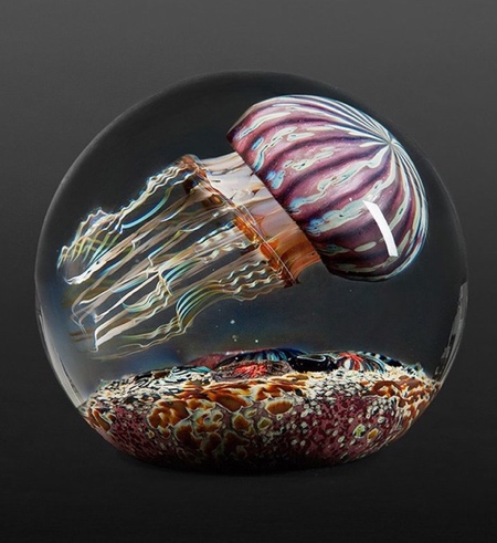 Jellyfish Glass Sculptures