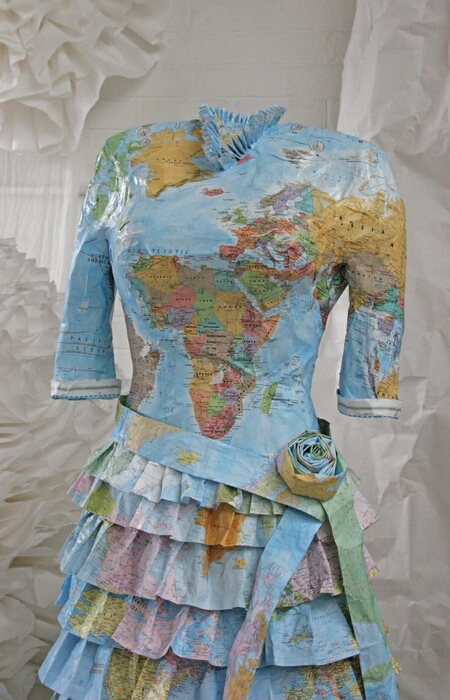 Susan Stockwell Map Dresses