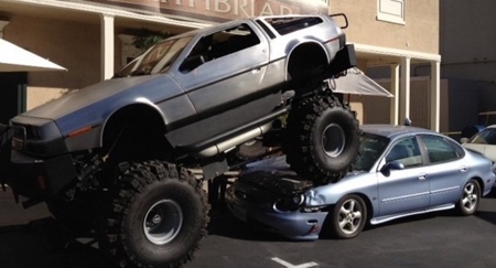 Monster Truck DeLorean