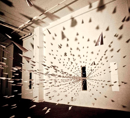 Paper Planes Art Installation