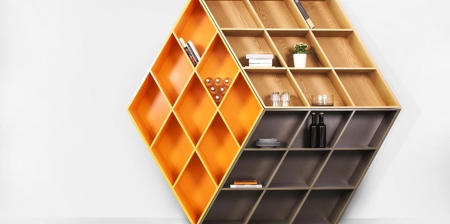 Rubiks Cube Bookcase