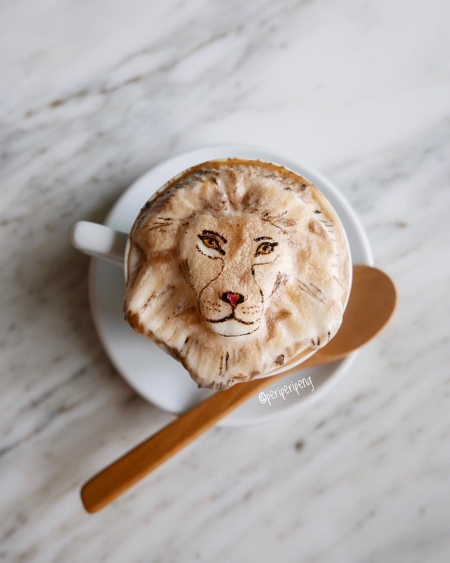 3D Coffee Art