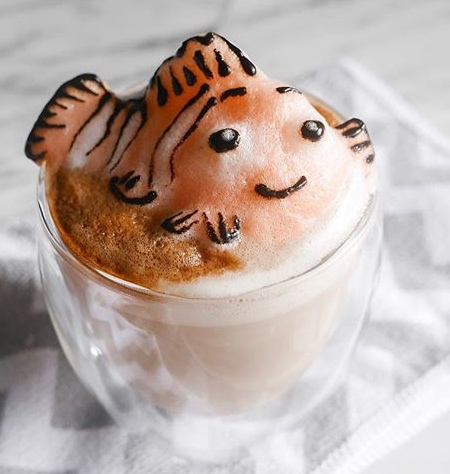 Daphne Tan 3D Latte Art