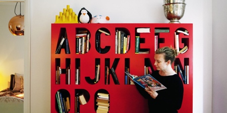 Alphabet Bookshelf