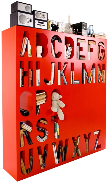 Alphabet Shelf