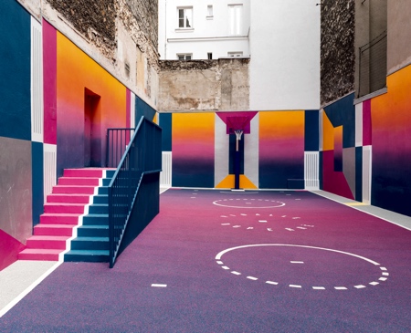 Paris Duperre Basketball Court