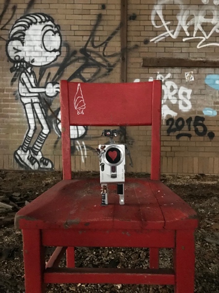 Recycled Camera Robot