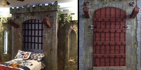 Medieval Castle Murphy Bed