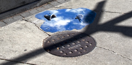 Fake Puddles Street Art