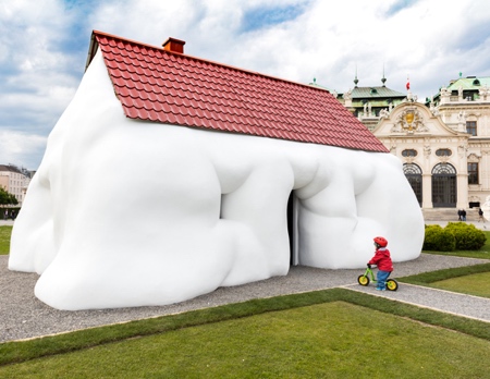 Erwin Wurm Art Installation