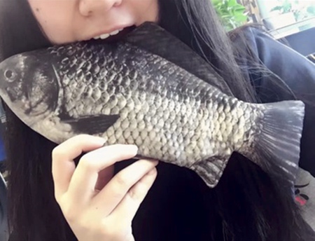 Carp Fish Pencil Case