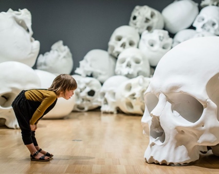 Ron Mueck Skull