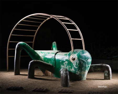 Playgrounds at Night