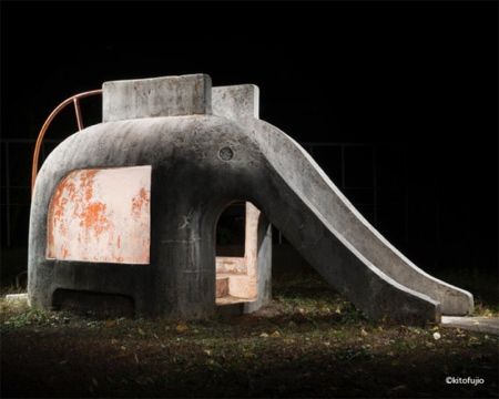 Playground at Night