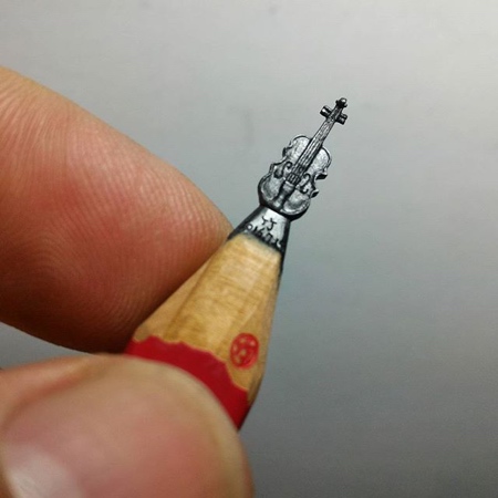 Chien Chu Lee Pencil Sculpture