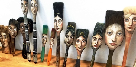 Paintbrush Faces