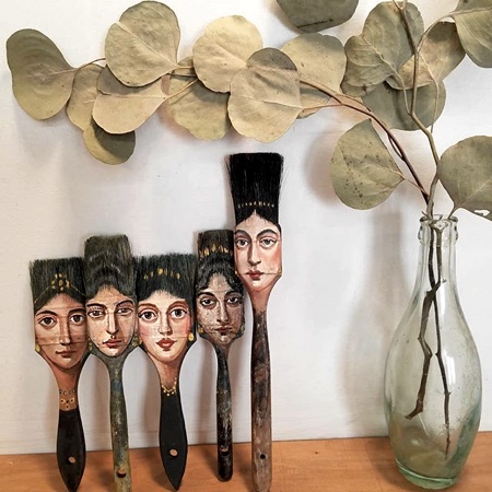 Alexandra Dillon Paintbrush Heads