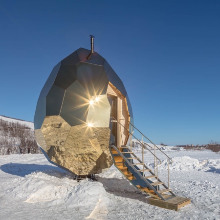 Solar Egg Sauna