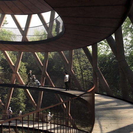 Spiral Treetop Boardwalk