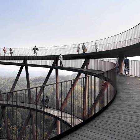 Spiral Treetop Walkway