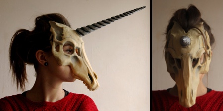 Unicorn Skull Mask