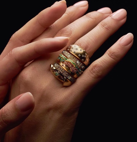 Big Mac Gold Ring