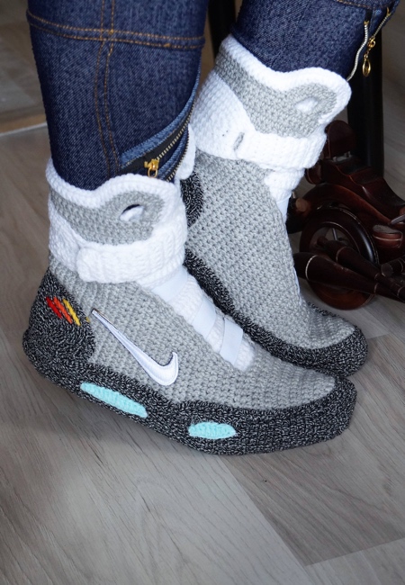 Back to the Future Knitted Sneakers