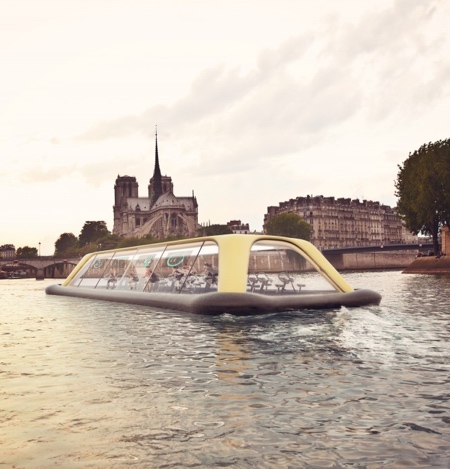 Pedal Powered Floating Gym