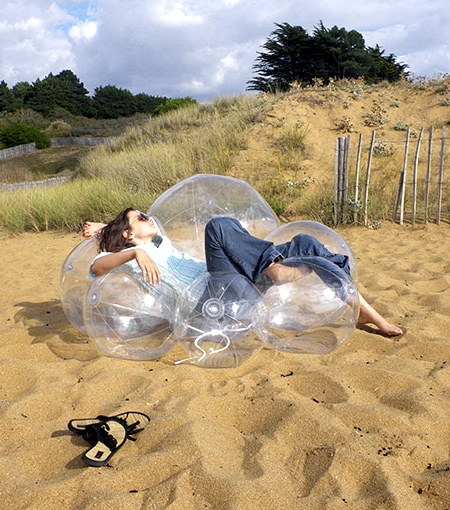 Clear Cloud Chair