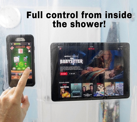 Screenholder Shower Curtain