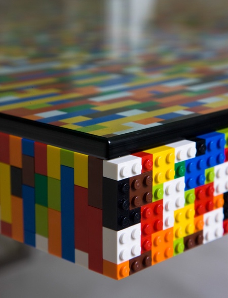 Table Made of LEGO