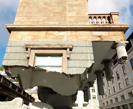 Alex Chinneck Sculpture