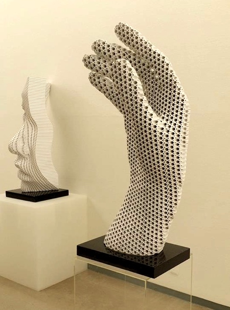 Yi Chul Hee Pipe Sculptures