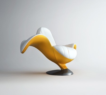 Zjedzony Banana Chair