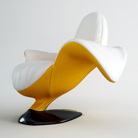 Peeled Banana Chair