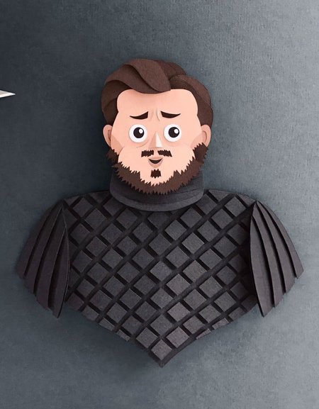 Robbin Gregorio Paper Game of Thrones