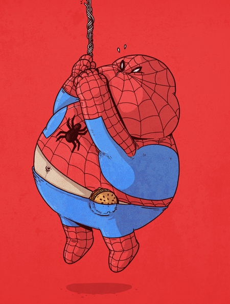 Overweight Superheroes