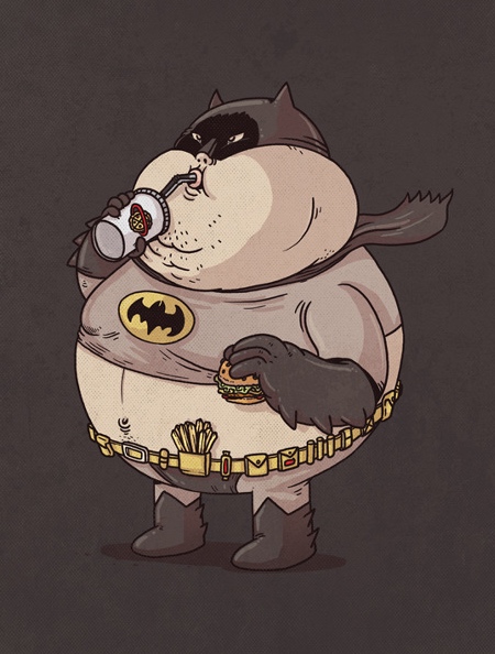 Overweight Superhero