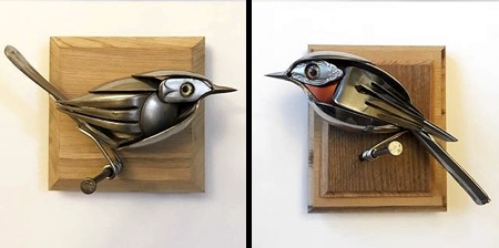 Fork and Spoon Birds