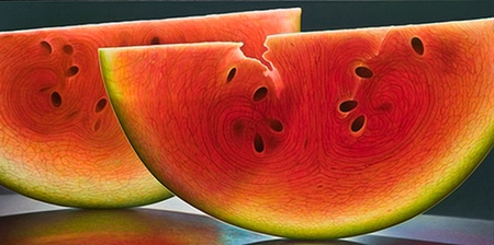 Realistic Fruit Paintings