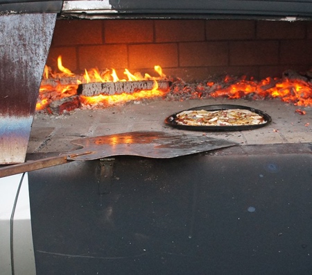 Benedetto Bufalino Pizza Oven Car